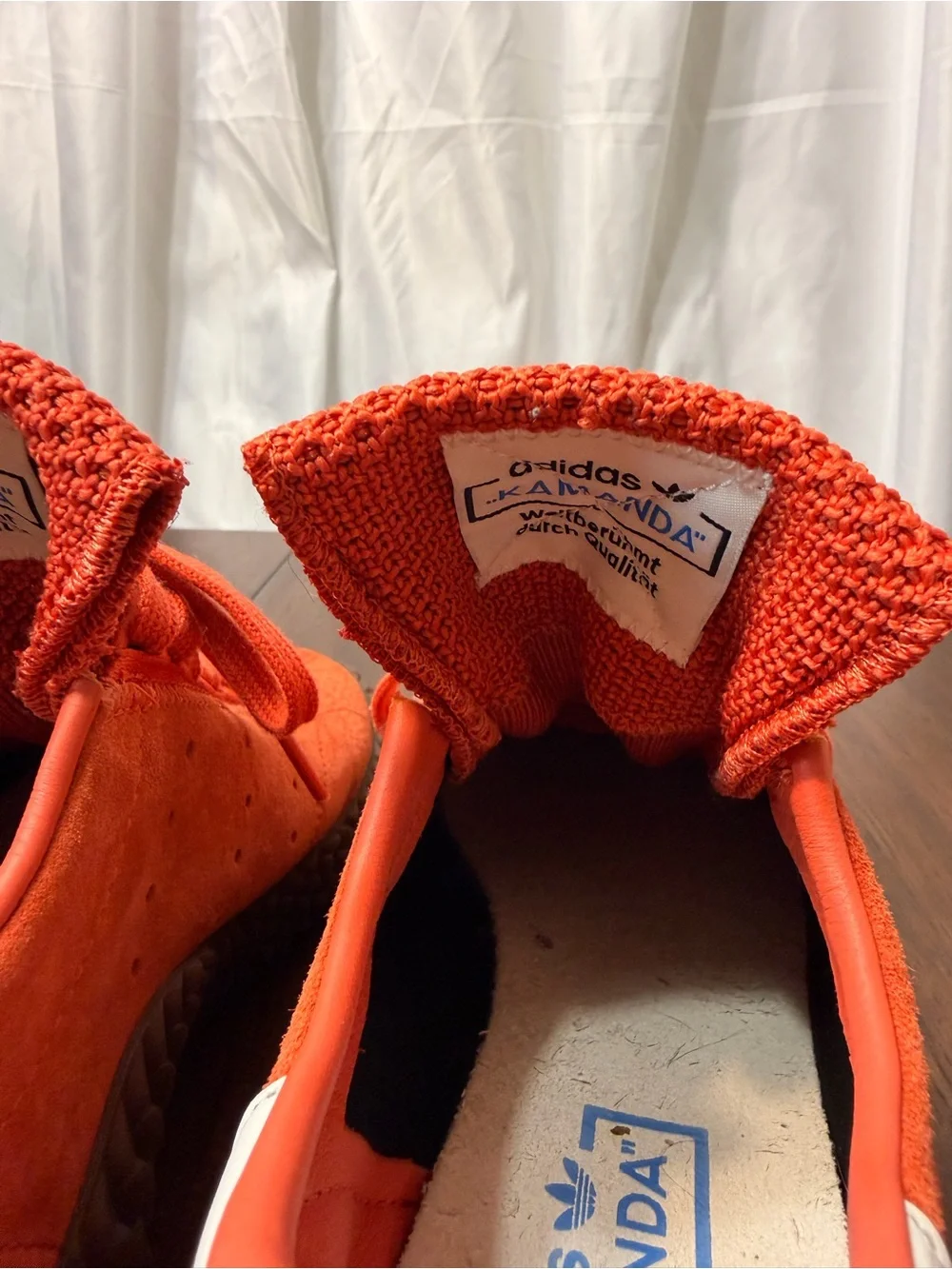 Adidas Kamanda 01 DB2776 Raw Amber Orange Suede Men’s Sneakers Size 9.5